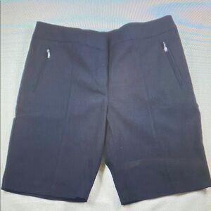 Classic Black Women's Tailored Shorts